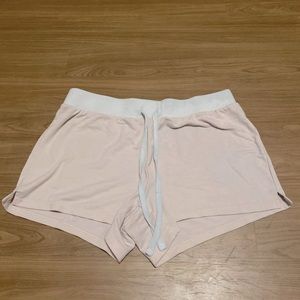 Pink comfy shorts